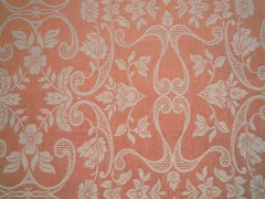 Runner da tavola, tessuto artigianalmente floreale, disponibile nella misura cm 100x45, colore rosso