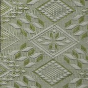 Runner da tavola, tessuto artigianalmente con disegno Biscotto salentino, disponibile nella misura cm 300x45, colore verde muschio