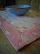 Tovaglietta per colazione, tessitura artigianale