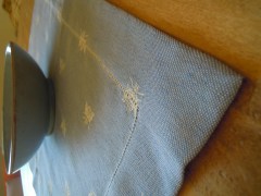 Tovaglietta per colazione, tessitura artigianale