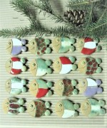 Pesci magnete, pezzi unici artigianali in ceramica. Misura cm 5