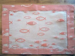 Tovaglietta per colazione, tessitura artigianale