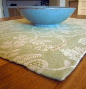 Tovaglietta per colazione, tessitura artigianale