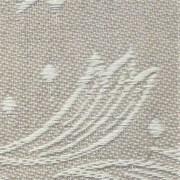 Asciugamani, tessitura artigianale disegno a spighe, misto lino color tortora